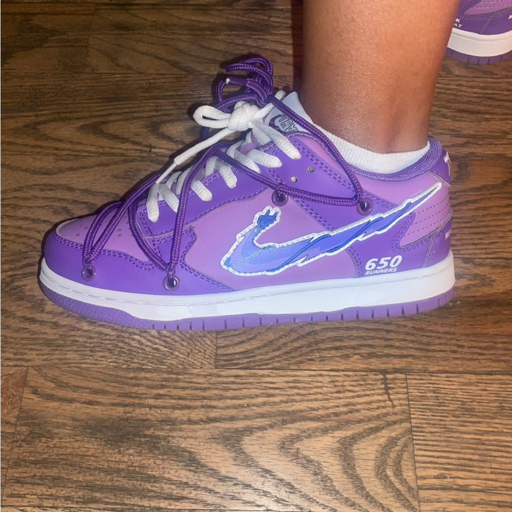 Purple Sneakers